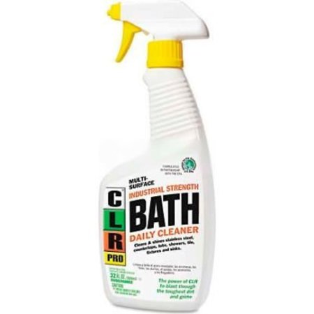 JELMAR, CLR Bath Daily Cleaner, Light Lavender, 32 oz Spray Bottle - JELBATH32PROEA BATH-32PROEA